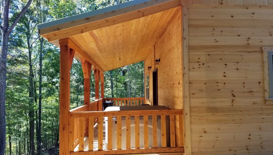 The Genoa Cabin - Back deck