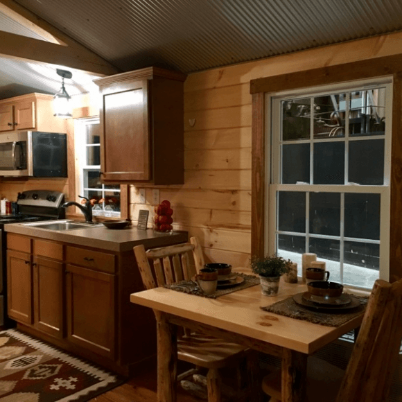 Cabin kitchen