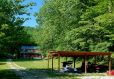 Radnor Hollow Bunkhouse - From Road