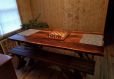 Sandstone Log Cabin - Dining Room Table