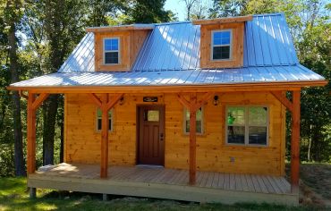 Frontier Log Cabin - Frontier Front